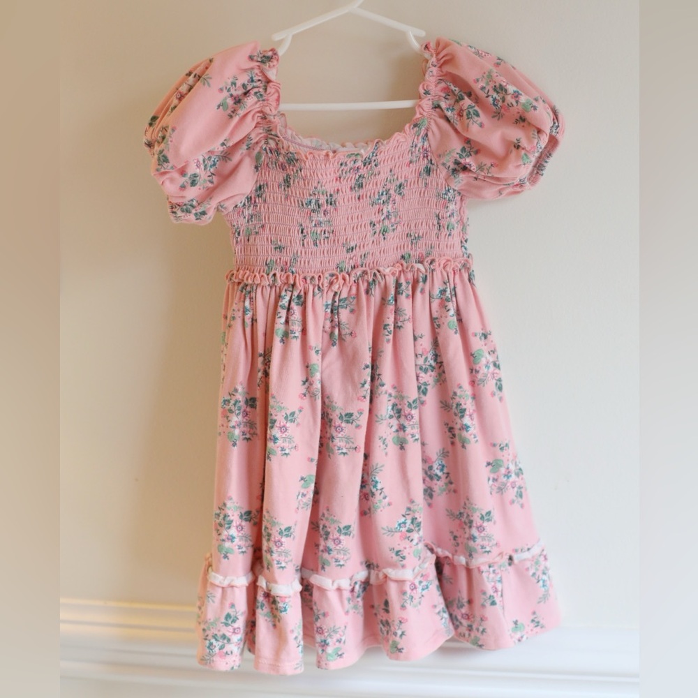 Bonnie Jean‎ Pink Floral Casual Dress Girls 4